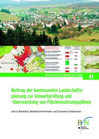 Beitrag der kommunalen Landschaftsplanung zur Umweltprüfung und -überwachung von Flächennutzungsplänen