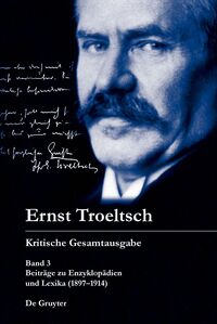 Beiträge zu Enzyklopädien und Lexika (1897–1914)