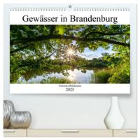 Brandenburgs Gewässer (hochwertiger Premium Wandkalender 2025 DIN A2 quer), Kunstdruck in Hochglanz