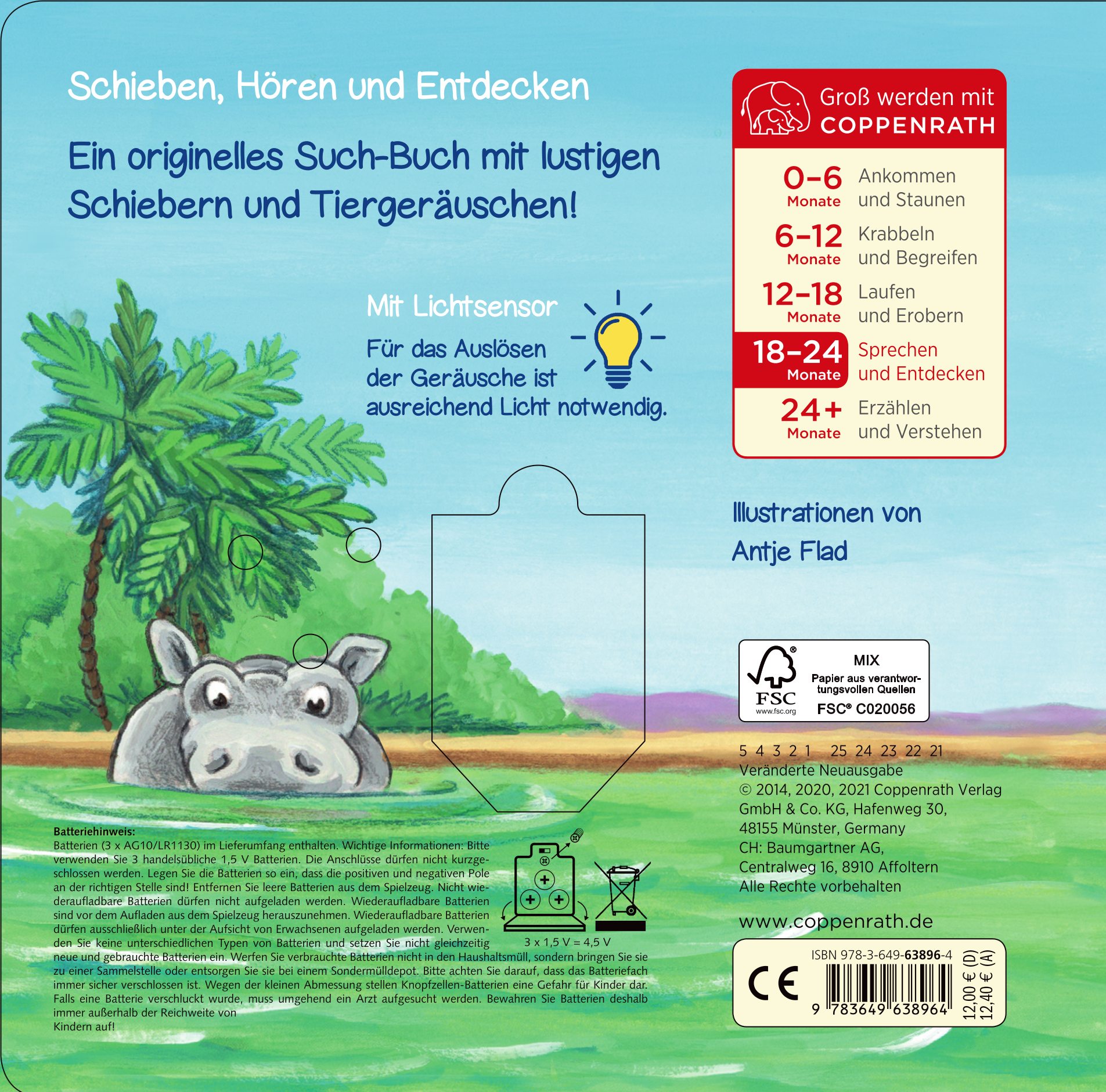 Rückseitencover Schieb mal, hör mal! Hoppla! Wen hörst du hier?