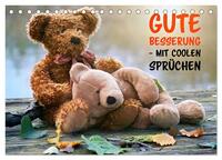 Gute Besserung - mit coolen Sprüchen (Tischkalender 2026 DIN A5 quer), CALVENDO Monatskalender