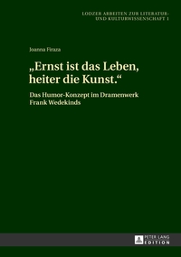 Vorderes Coverbild «Ernst ist das Leben, heiter die Kunst.»