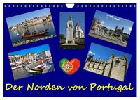 Vorderes Coverbild Der Norden von Portugal (Wandkalender 2026 DIN A4 quer), CALVENDO Monatskalender