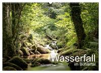 Wasserfall im Bühlertal (Wandkalender 2025 DIN A2 quer), CALVENDO Monatskalender
