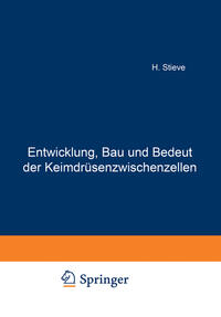 Vorderes Coverbild Entwicklung, Bau und Bedeutung der Keimdrüsenzwischenzellen