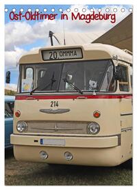 Ost-Oldtimer in Magdeburg (Tischkalender 2026 DIN A5 hoch), CALVENDO Monatskalender