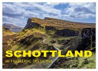 Schottland - Im Farbklang des Lichts (Wandkalender 2025 DIN A3 quer), CALVENDO Monatskalender