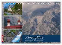 Alpenglück - Nationalpark Berchtesgaden (Tischkalender 2025 DIN A5 quer), CALVENDO Monatskalender