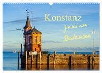 Konstanz - Juwel am Bodensee (Wandkalender 2025 DIN A3 quer), CALVENDO Monatskalender