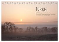 NEBEL (Tischkalender 2025 DIN A5 quer), CALVENDO Monatskalender