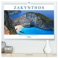 Zakynthos 2026 (hochwertiger Premium Wandkalender 2026 DIN A2 quer), Kunstdruck in Hochglanz