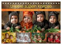 Unsere süßen Knirpse (Tischkalender 2026 DIN A5 quer), CALVENDO Monatskalender