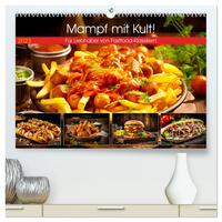 Mampf mit Kult! - Für Liebhaber von Fastfood-Klassikern (hochwertiger Premium Wandkalender 2026 DIN A2 quer), Kunstdruck in Hochglanz