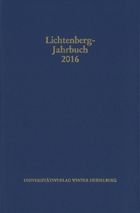 Lichtenberg-Jahrbuch 2016