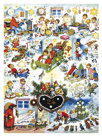 Adventskalender "Lebkuchenherz"