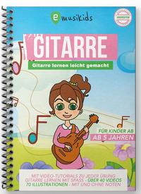 Vorderes Coverbild Das Mädchen Gitarrenbuch inkl. QR-Codes zu Lernvideos