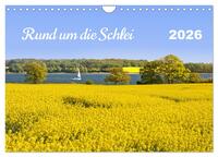 Rund um die Schlei (Wandkalender 2026 DIN A4 quer), CALVENDO Monatskalender