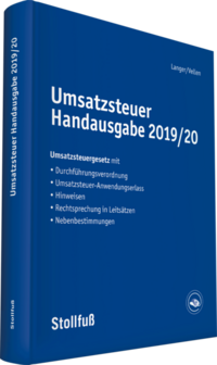 Vorderes Coverbild Umsatzsteuer Handausgabe - online