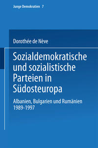 Sozialdemokratische und sozialistische Parteien in Südosteuropa