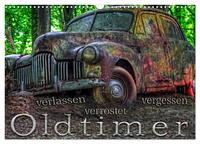Oldtimer - verlassen verrostet vergessen (Wandkalender 2026 DIN A3 quer), CALVENDO Monatskalender