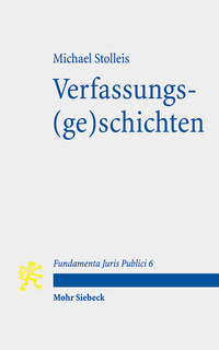 Vorderes Coverbild Verfassungs(ge)schichten