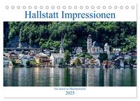 Vorderes Coverbild Hallstatt Impressionen (Tischkalender 2025 DIN A5 quer), CALVENDO Monatskalender