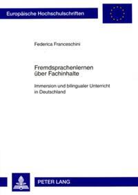 Fremdsprachenlernen über Fachinhalte