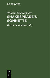 Shakespeare's Sonnette