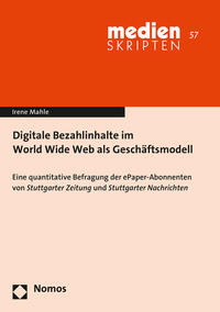 Digitale Bezahlinhalte im World Wide Web als Geschäftsmodell