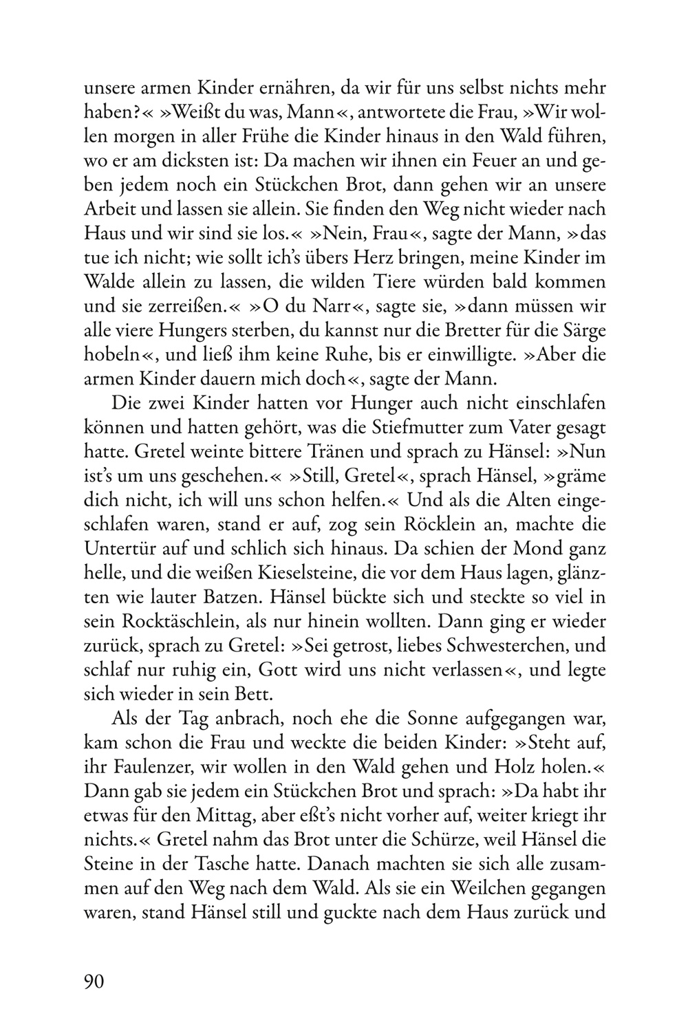 Beispielinhalt (Bild) Grimms Märchen: Kinder- und Hausmärchen