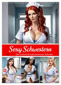 Sexy Schwestern (Wandkalender 2025 DIN A3 hoch), CALVENDO Monatskalender
