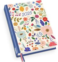 Vorderes Coverbild DUMONT - Blumenwiese 2025 Taschenkalender, 11,3x16,3cm, Terminplaner im Blumen-Design, mit Wochenkalendarium