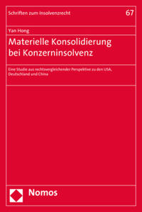 Materielle Konsolidierung bei Konzerninsolvenz