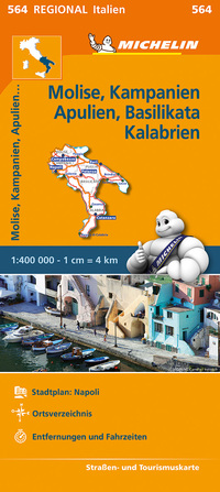 Michelin Molise, Kampanien, Apulien, Basilikata, Kalabrien