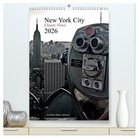 New York City 2026 • Classic Views (hochwertiger Premium Wandkalender 2026 DIN A2 hoch), Kunstdruck in Hochglanz