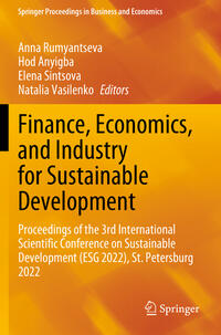 Finance, Economics, and Industry for Sustainable Development
