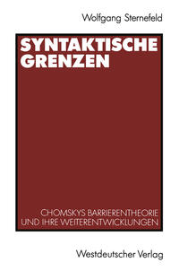 Vorderes Coverbild Syntaktische Grenzen