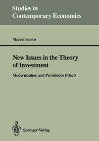 New Issues in the Theory of Investment