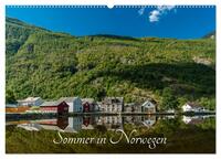 Sommer in Norwegen (Wandkalender 2025 DIN A2 quer), CALVENDO Monatskalender