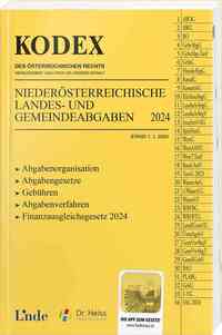 KODEX NÖ Landes- und Gemeindeabgaben