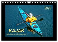 Kajak - Abenteuer und Entspannung (Wandkalender 2025 DIN A4 quer), CALVENDO Monatskalender