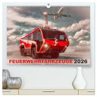 Vorderes Coverbild Feuerwehrfahrzeuge (hochwertiger Premium Wandkalender 2026 DIN A2 quer), Kunstdruck in Hochglanz