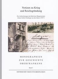 Notizen zu Krieg und Reichsgründung