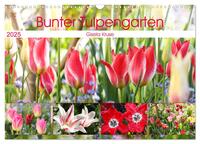 Bunter Tulpengarten (Wandkalender 2025 DIN A3 quer), CALVENDO Monatskalender