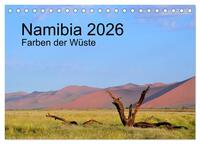 Vorderes Coverbild Namibia 2026 Farben der Wüste (Tischkalender 2026 DIN A5 quer), CALVENDO Monatskalender