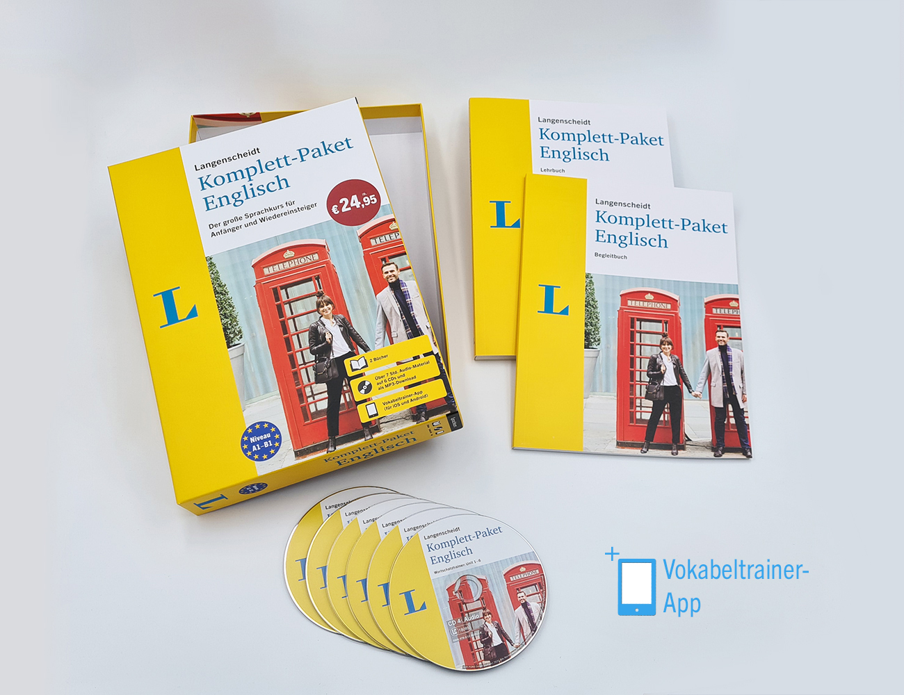 Beispielinhalt (Bild) Langenscheidt Komplett-Paket Englisch