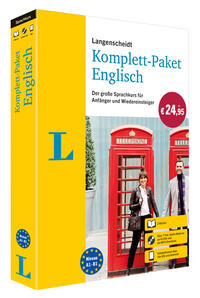 Vorderes Coverbild Langenscheidt Komplett-Paket Englisch