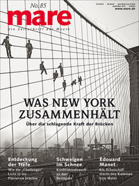 Vorderes Coverbild mare - die Zeitschrift der Meere / No. 85 / Brücken