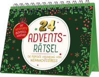 Vorderes Coverbild 24 Adventsrätsel | Die perfekte Ablenkung vom Weihnachtsstress