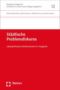 Vorderes Coverbild Städtische Problemdiskurse